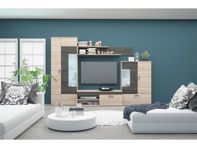 Σύνθεση Olympia δρυς sonoma / δρυς carbon